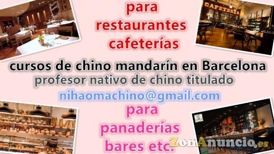 profesor de chino en Barcelona profesor particular